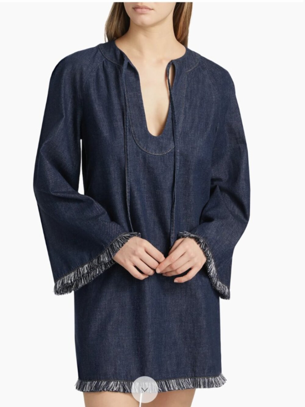 Zimmerman Rhiannon fringe Dress NEVER WORN. ORIGINALLY $625 - Picture 1 of 9